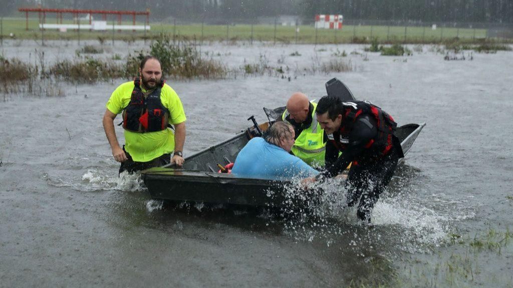  Video: Cerca de un mill&oacute;n siguen sin electricidad por Florence en el sureste de EEUU 