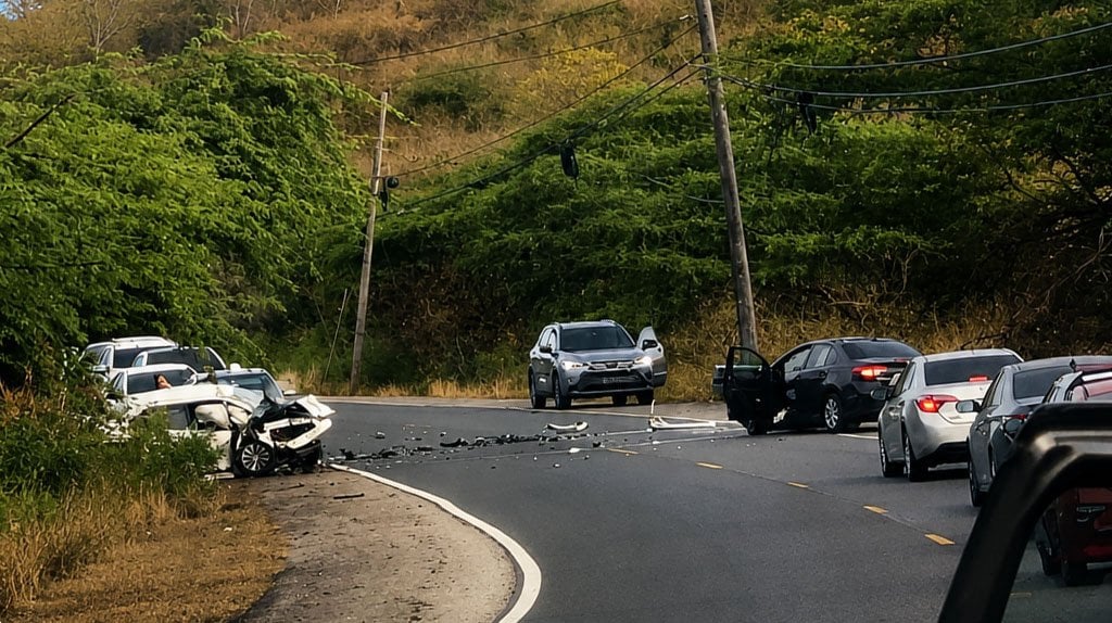  Un muerto y tres heridos tras choque entre dos veh&iacute;culos en la PR-116 entre Gu&aacute;nica y Lajas 