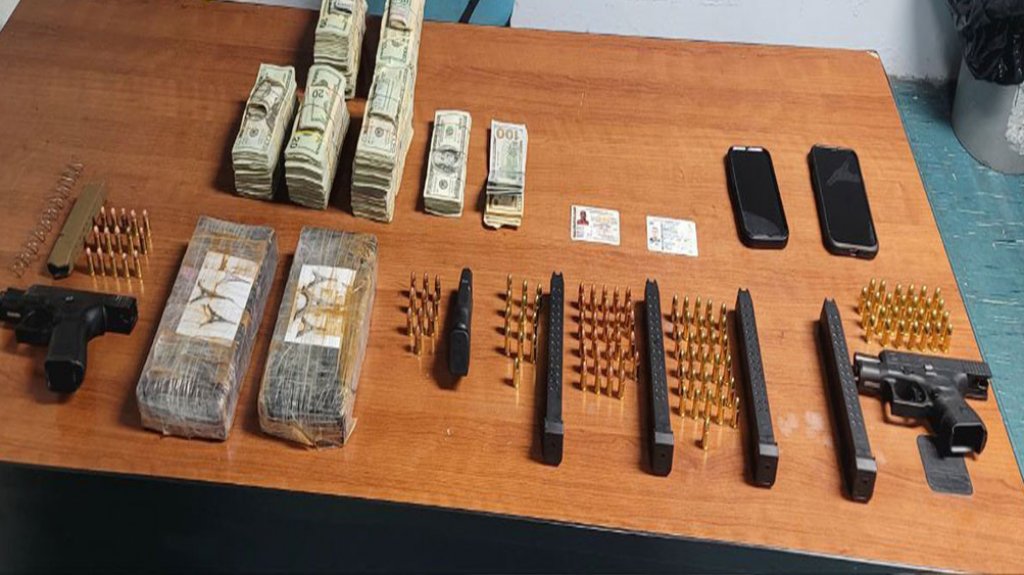  Arrestado en Trujillo Alto con dos pistolas alteradas y dos kilos de coca&iacute;na 