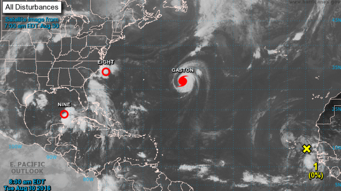 Tres ciclones que amenazan a algÃºn territorio y una baja presiÃ³n con potencial de desarrollo...