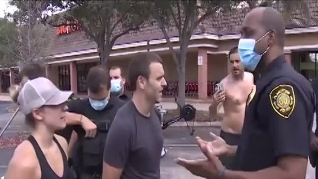  Video: Arrestan por tercera vez al due&ntilde;o de un gimnasio por no exigir uso de mascarillas 