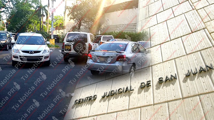Empleado del tribunal de S.J. "Borracho" deja vehÃ­culo oficial en medio de la carretera