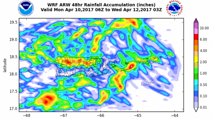 Tardes activas por la cercanÃ­a de un sistema frontal y un disturbio.