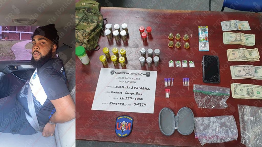  Arrestan tirador de drogas en residencial de San Juan 