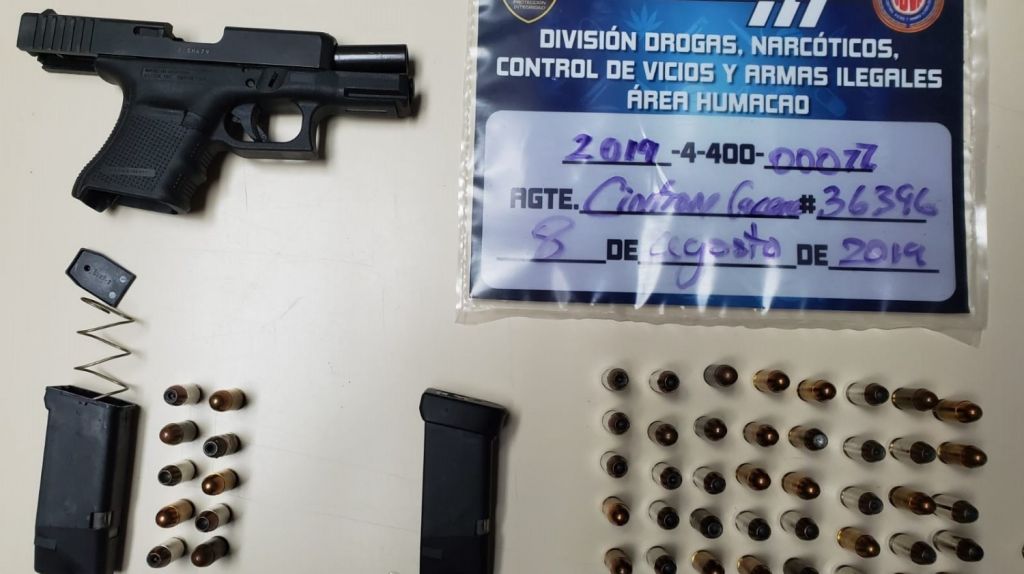  Dos arrestados durante allanamiento en Yabucoa 