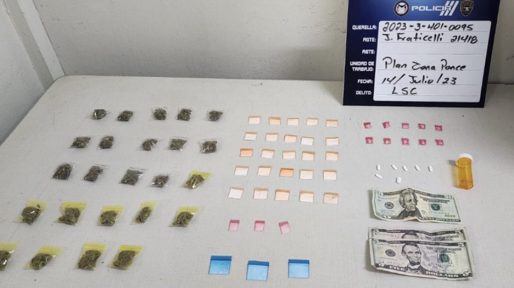  Ocupan drogas en residenciales de Yauco 