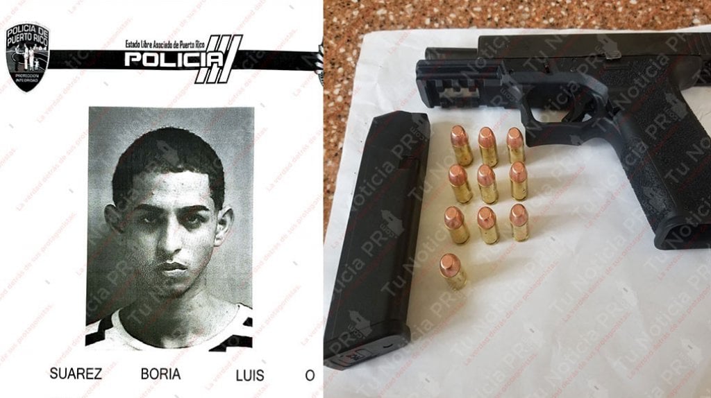  A la c&aacute;rcel joven de 20 a&ntilde;os residente de Gurabo por ley de armas y drogas 