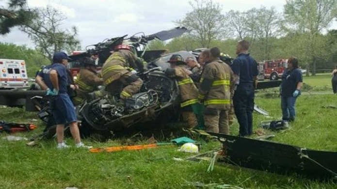 VIDEO: Un muerto y dos heridos al estrellarse un helicÃ³ptero militar en EE.UU.
