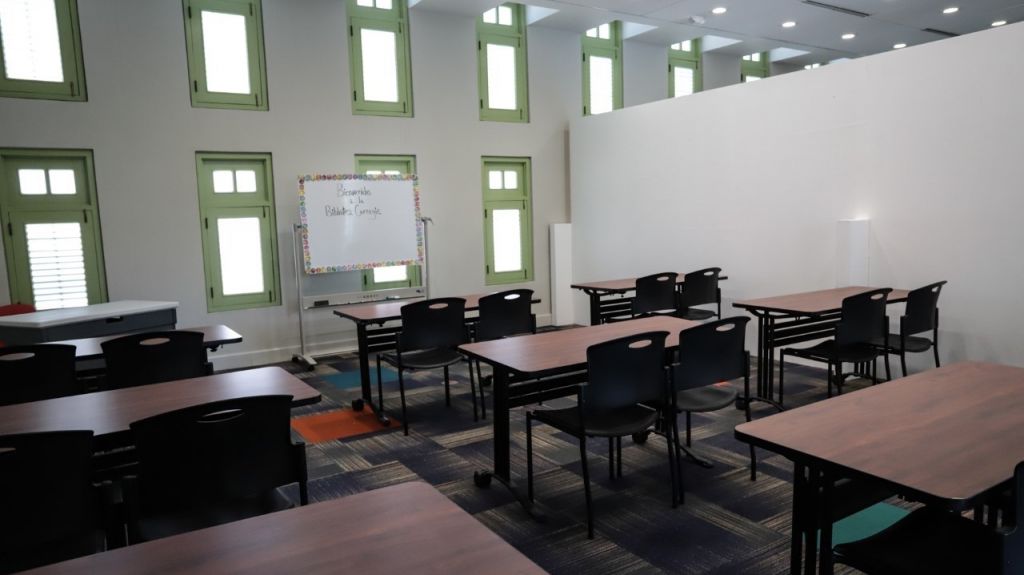  Establecen escuela temporera en la Biblioteca Carnegie paraEscuela Especializada en Teatro 