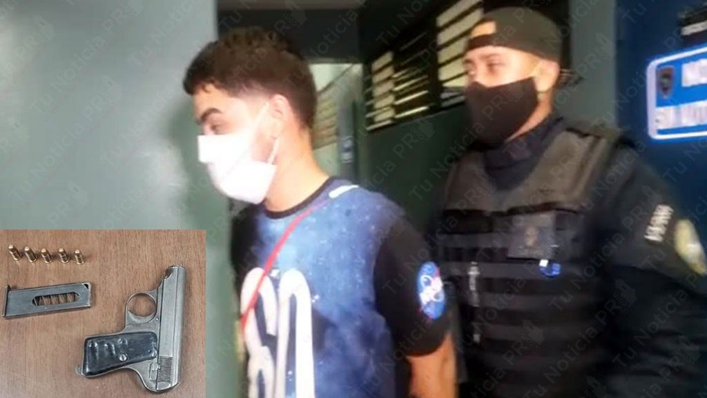  Video: Arrestado mientras se encontraba con un arma de fuego en gasolinera de Bayam&oacute;n 