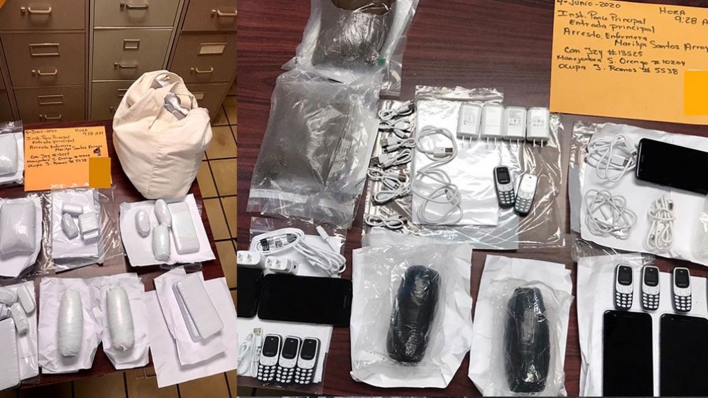  Arrestan enfermera de la c&aacute;rcel de Ponce que lleg&oacute; a trabajar cargada de drogas y celulares 