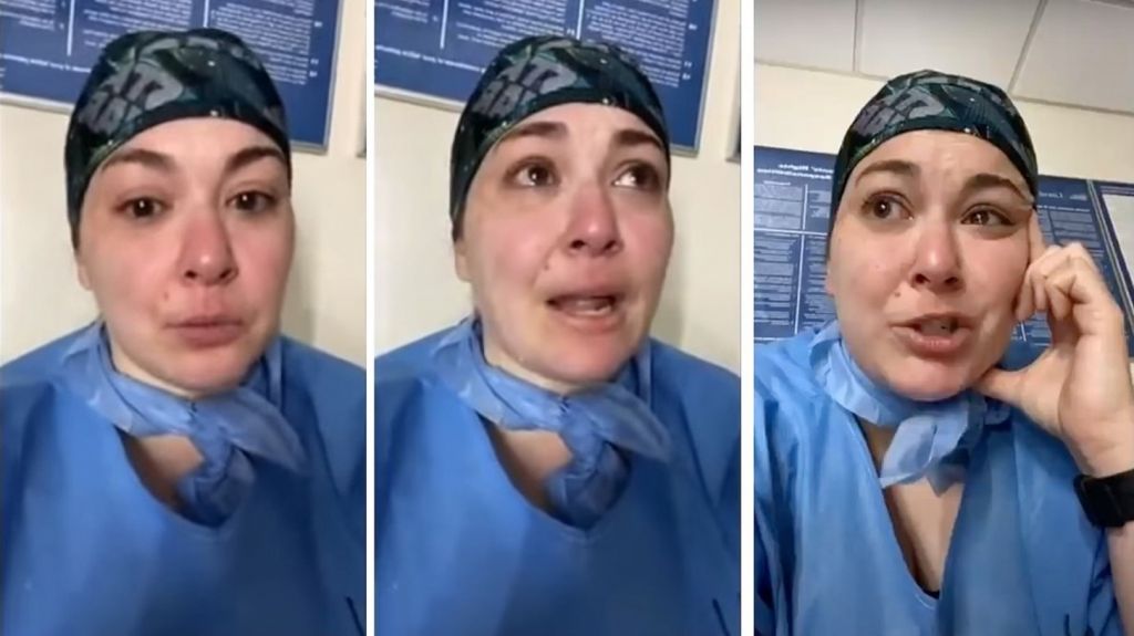  En Video: Enfermera denuncia negligencia hacia pacientes de minor&iacute;as con COVID-19 