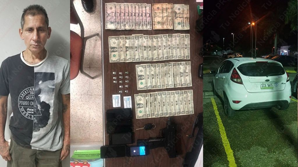  No se detuvo en un &ldquo;Pare&rdquo; de Mayag&uuml;ez le cogieron droga y una pistola pl&aacute;stica 