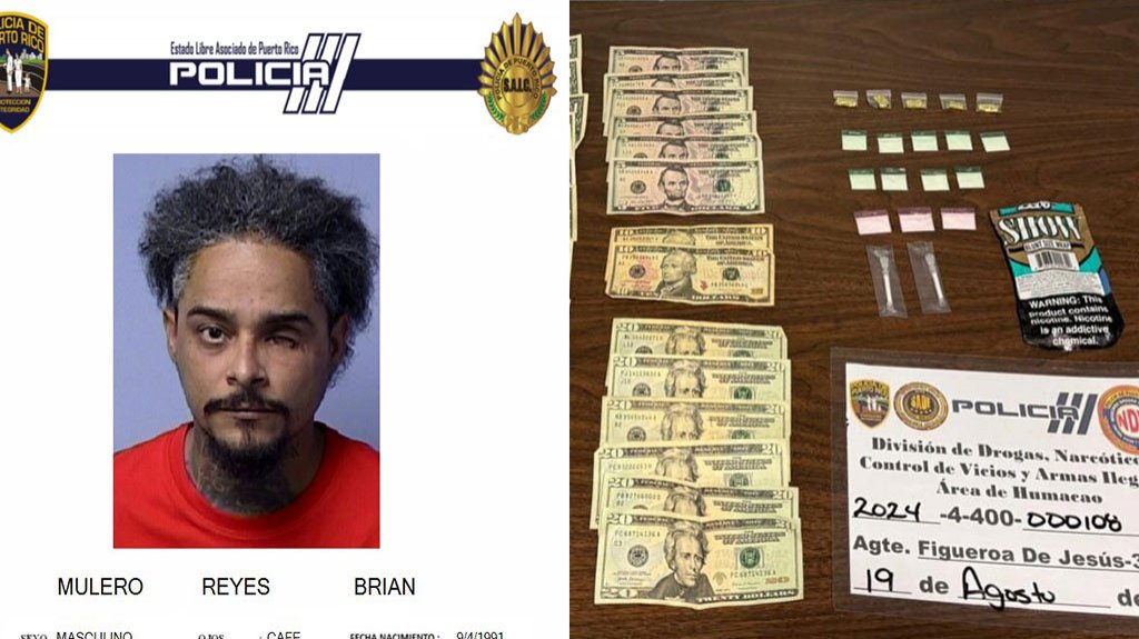  Arrestado con drogas en Las Piedras 