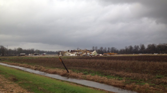 Tormentas causan 10 muertos en Mississippi, Arkansas y Tennessee