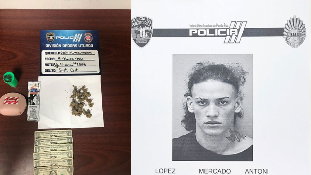  Arrestado en Lares por poseer marihuana 