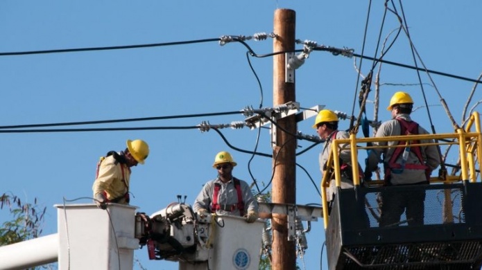 Reportan avance de un 74,71 por ciento en restablecimiento de servicio de energÃ­a elÃ©ctrica