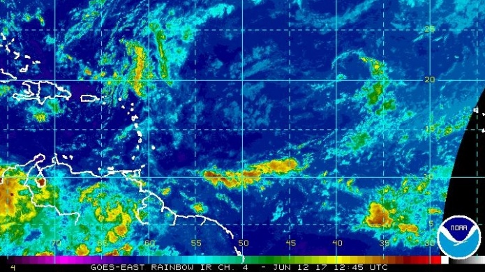Tiempo variable por el paso de dÃ©bil onda