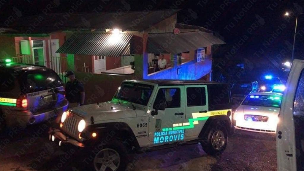  Fotos: Estaban Bebiendo en negocio de Morovis durante el &ldquo;Toque de Queda&rdquo; y los municipales les dieron &ldquo;Una Parranda&rdquo; 