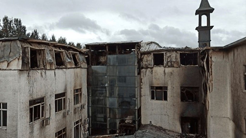  Video: Un detenido por el incendio en un hotel en China que caus&oacute; 19 muertos 