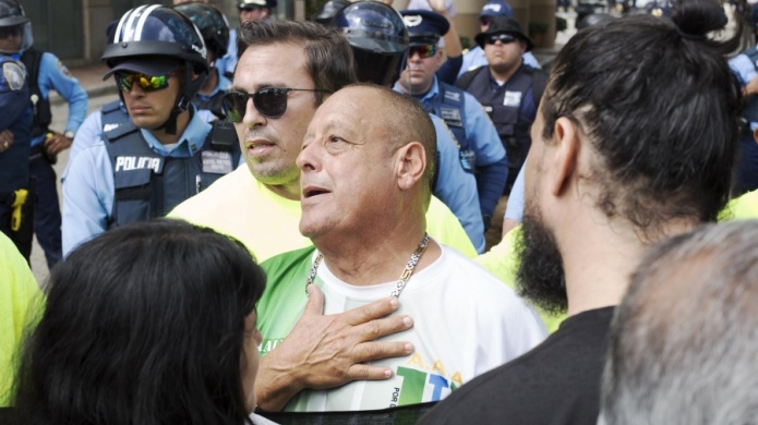 Video: Se caldean los Ã¡nimos en las puertas del Sheraton durante protesta