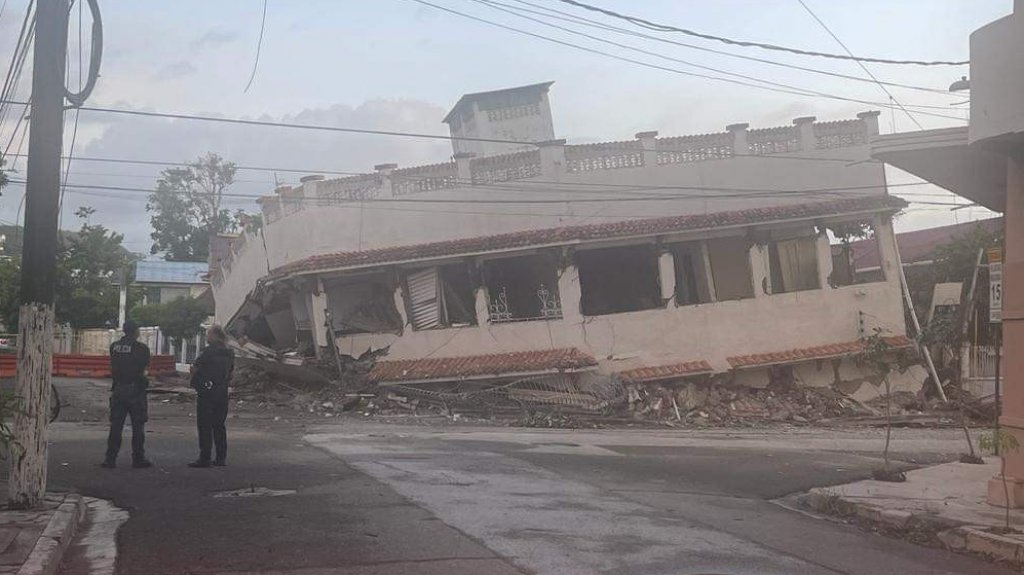  Colapsa edificio en Ponce 