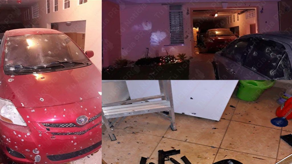  En video: Disparan contra un matrimonio y sus amigos anoche en Rio Grande 