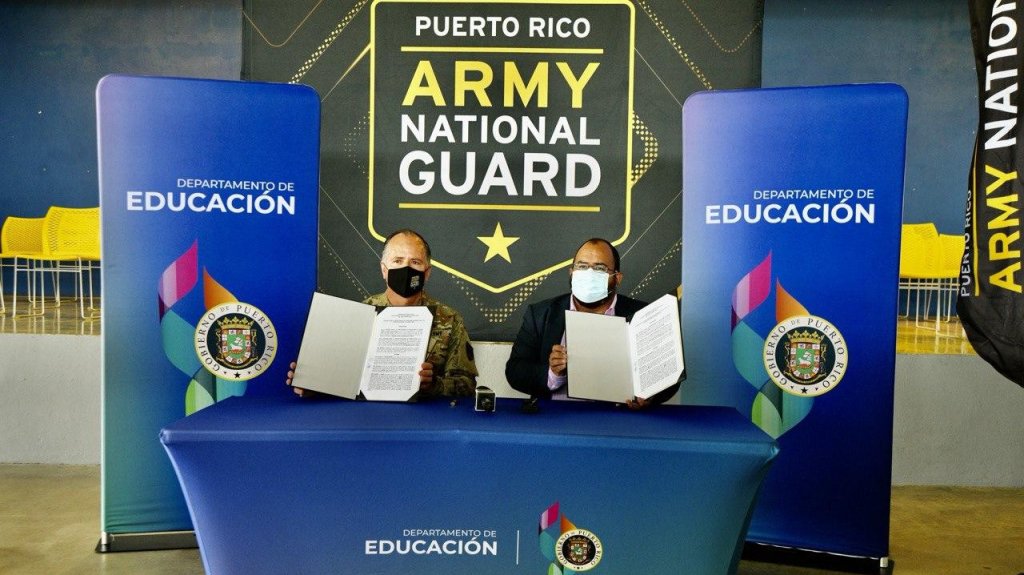  DE y GNPR firman acuerdo que promueve disciplina STEMpara estudiantes de und&eacute;cimo y duod&eacute;cimo grado 