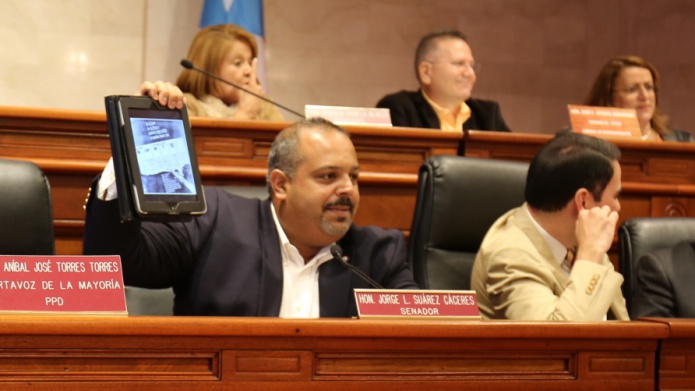 Senador Jorge SuÃ¡rez defiende  la Reforma Electoral