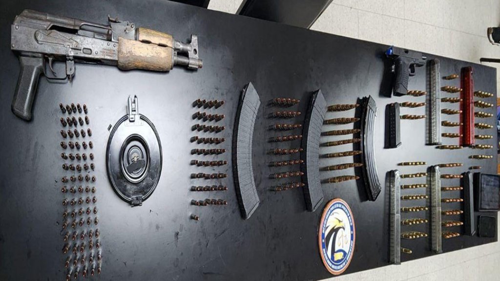  Arrestado con armas y municiones en Carolina 