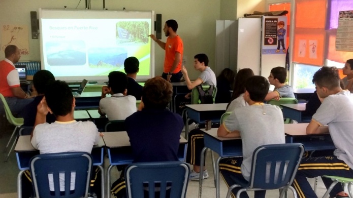 Ofrecen ciclo de conferencias ambientales en escuela de San Juan