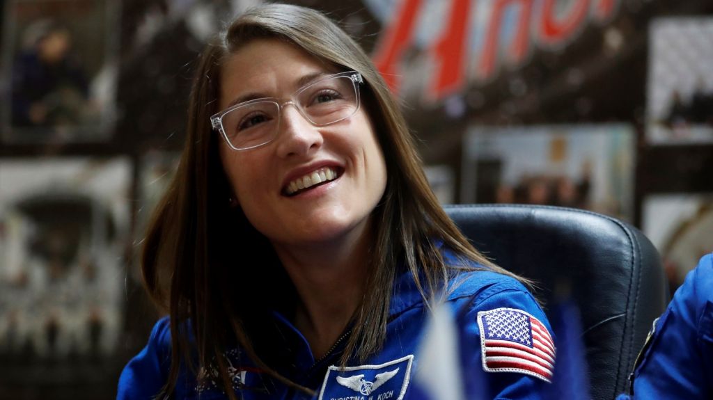  La astronauta Koch bate el r&eacute;cord de una mujer en el espacio: 289 d&iacute;as 