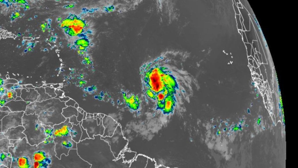 Se formó la tormenta tropical Jerry