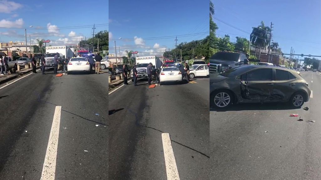  Video: Varios heridos durante accidente grave en Guaynabo 