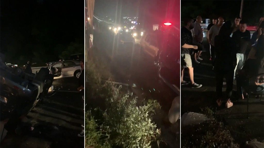 Video: Violento accidente en Bayam&oacute;n con veh&iacute;culo volcado deja varios heridos entre ellos menores 