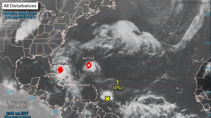 Florida se prepara para el azote de Matthew, mientras se estabiliza el tiempo en Puerto Rico... 