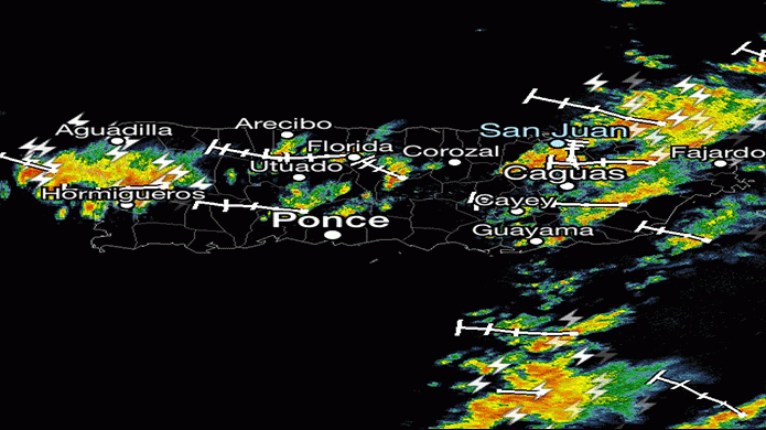 Emiten aviso especial por fuertes tronadas...