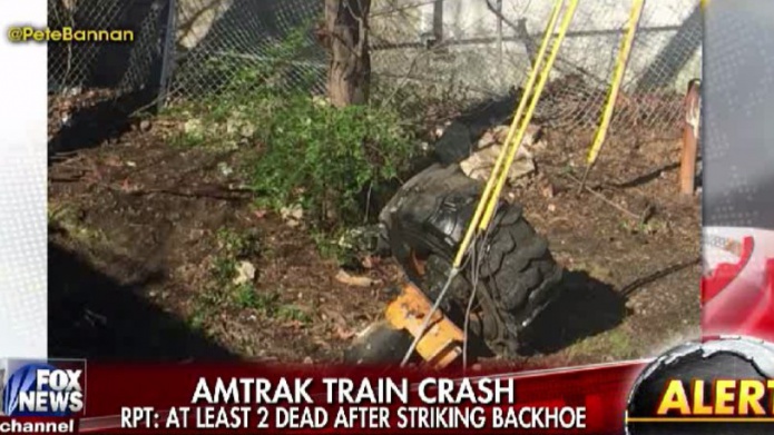 Al menos 2 personas fallecen tras descarrilamiento de un tren Amtrak cerca de Filadelfia
