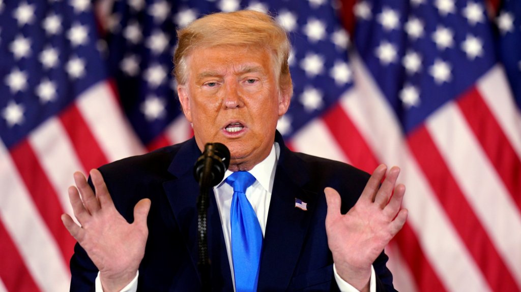  Trump dice haber ganado las elecciones y clama fraude sin acabar el recuento 