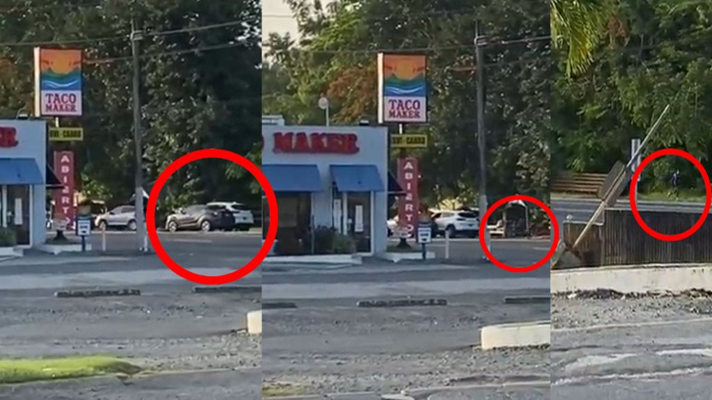  Publican video del momento en que &ldquo;Gatilleros&rdquo; de Toa Baja intentaban asesinar un hombre y enfrentan a la polic&iacute;a 