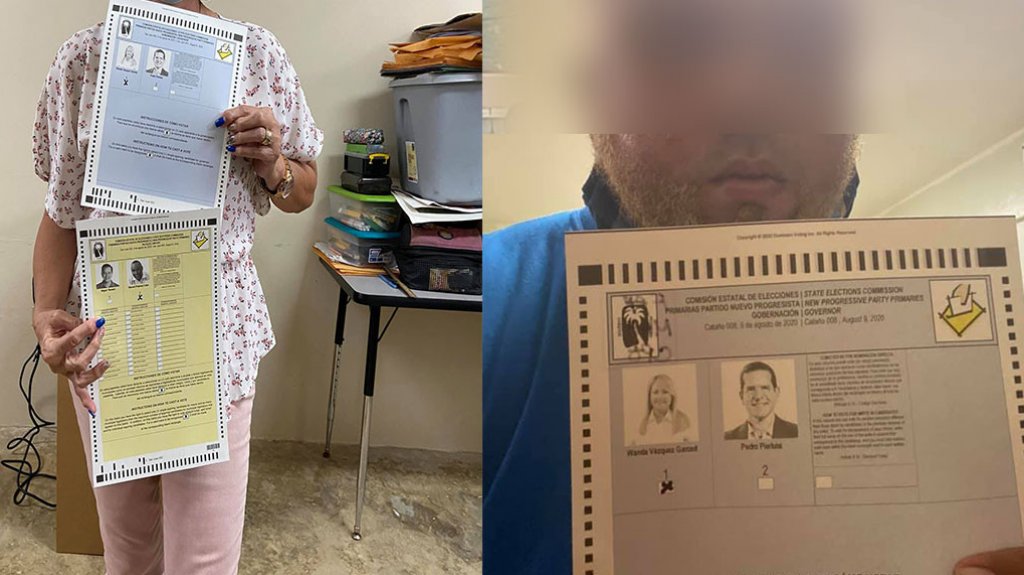  Ciudadanos publican su voto a Wanda durante el voto adelantado de las primarias 