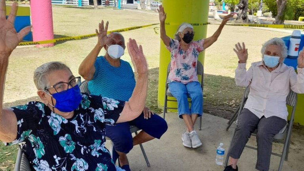  Pacientes de Alzheimer se reencuentran a un a&ntilde;o de la pandemia 