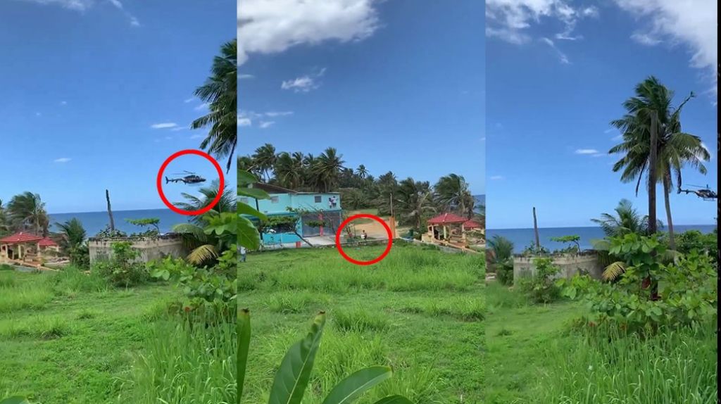  Video: Desde el helic&oacute;ptero de FURA, los mandan a salir de la playa &ldquo;Con to y neverita&rdquo; 