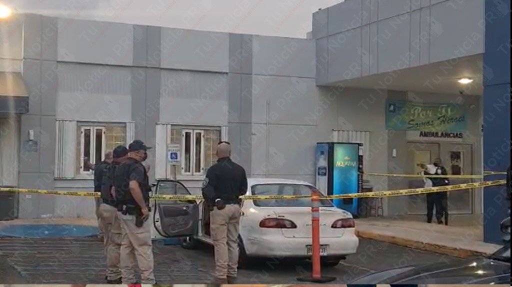  Video: Mujer llega con un tiro en la cara a hospital de Cupey 