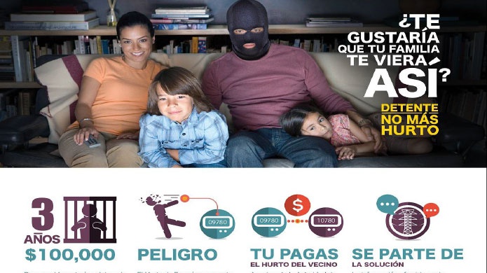 AEE lanza campaÃ±a de orientaciÃ³n:
"Detente, No mÃ¡s Hurto"
