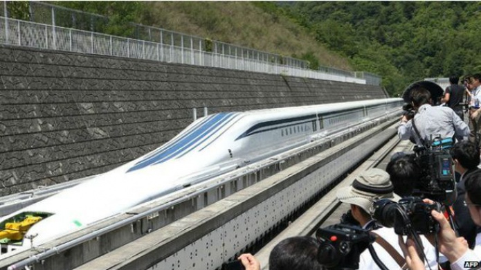 El nuevo tren japonÃ©s que viaja a 500km/h