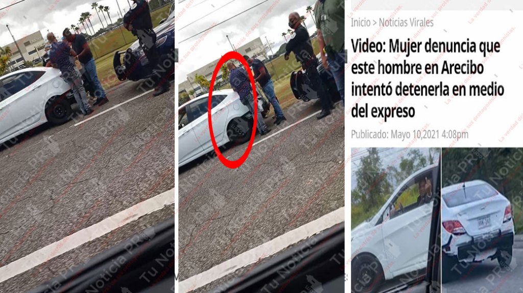  Video: Polic&iacute;as intervienen con conductor que &ldquo;supuestamente&rdquo; se hace pasar por polic&iacute;a 