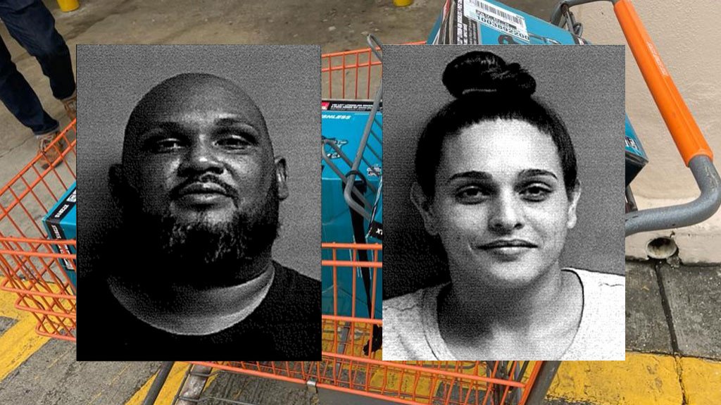 Arrestan a pareja de Toa Baja robando en Home Depot de Caguas 