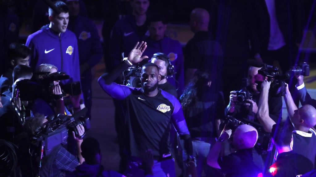  LeBron James: "El ambiente fue el&eacute;ctrico" 