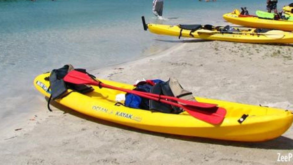 Roban un kayak en Condado 